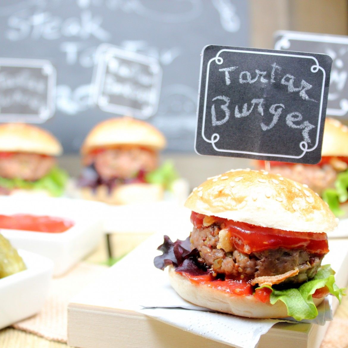 Mini Burger Steak Tartar (English)